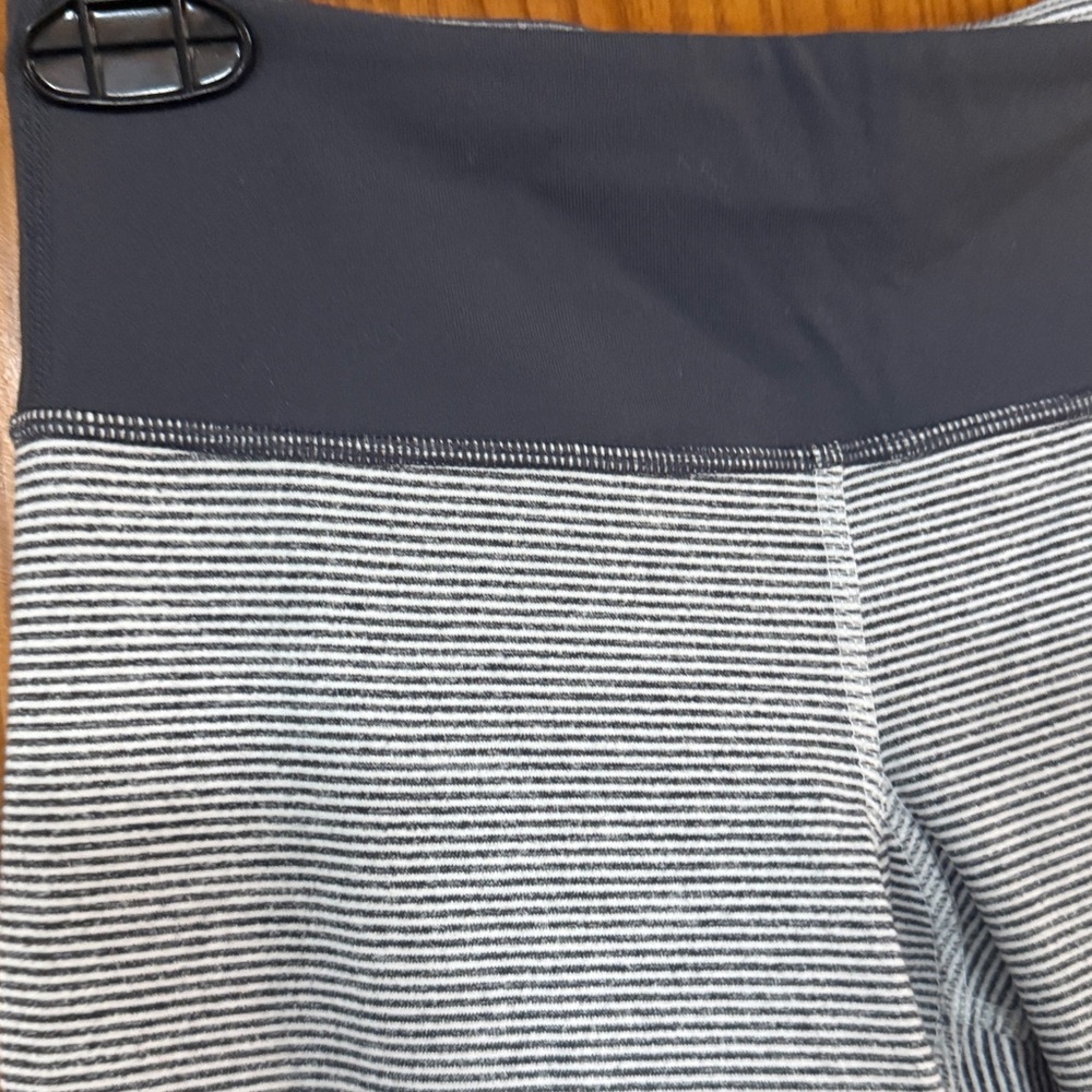 Lululemon Athletica Striped Capri Leggings - Picture 2 of 6